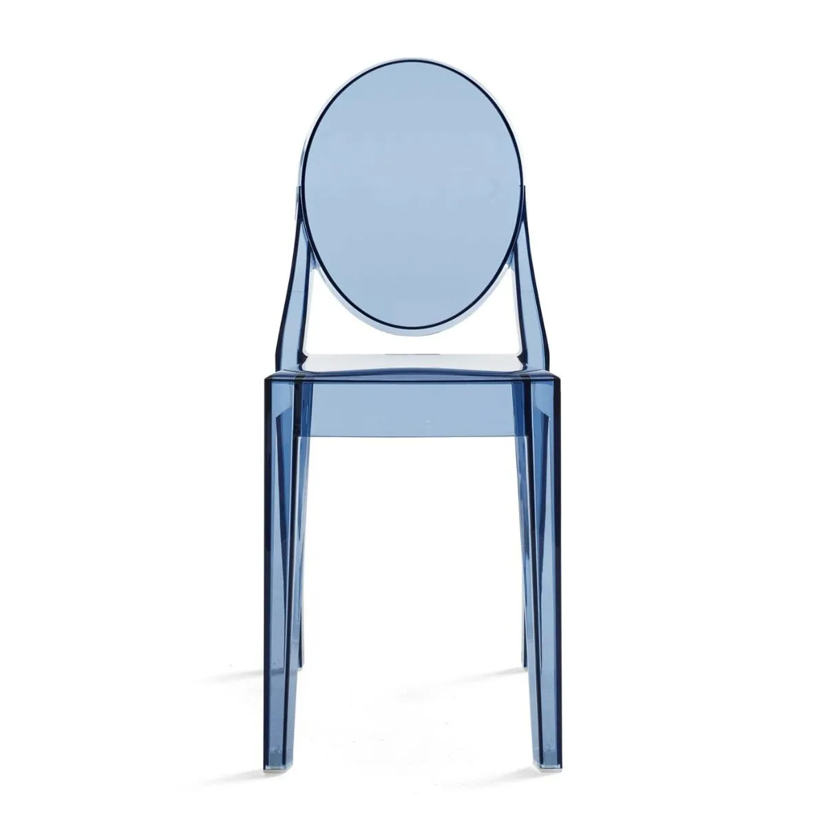 Kartell Victoria Ghost Chair Crystal Set of 2 2