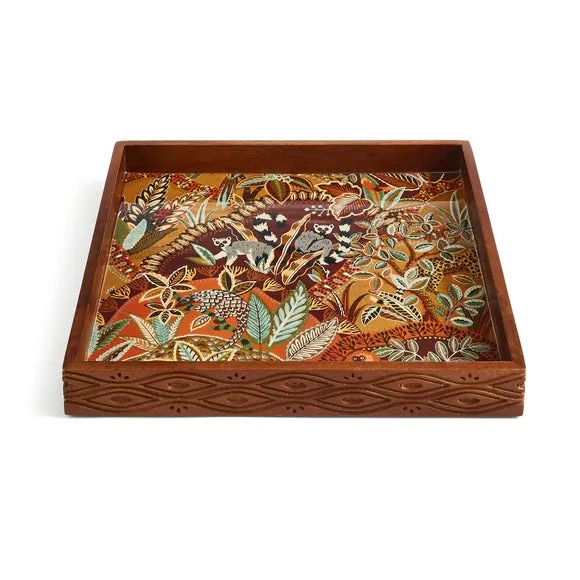 Nature's Exhibitionists Patterned Decorative Tray 5