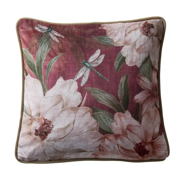 Fiorella Floral Square Filled Cushion 2