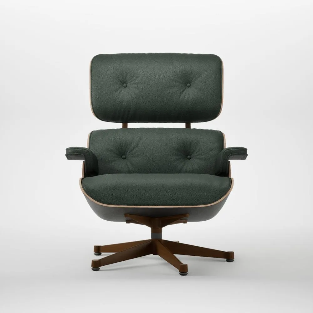 Eames Lounge Chair Cherry Natural Contemporary L50 59 Jade Black Base 05 2