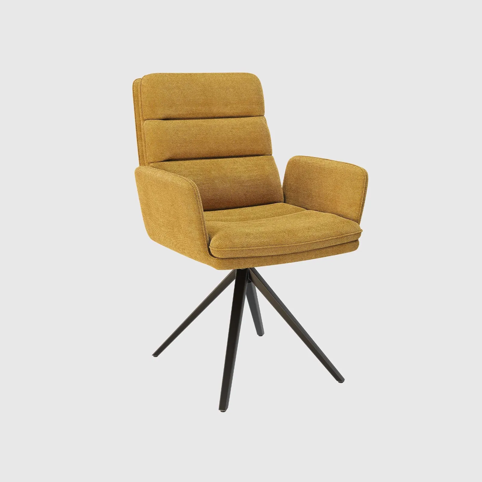 Innsbruck Swivel Dining Chair, Green Fabric | Barker & Stonehouse 2