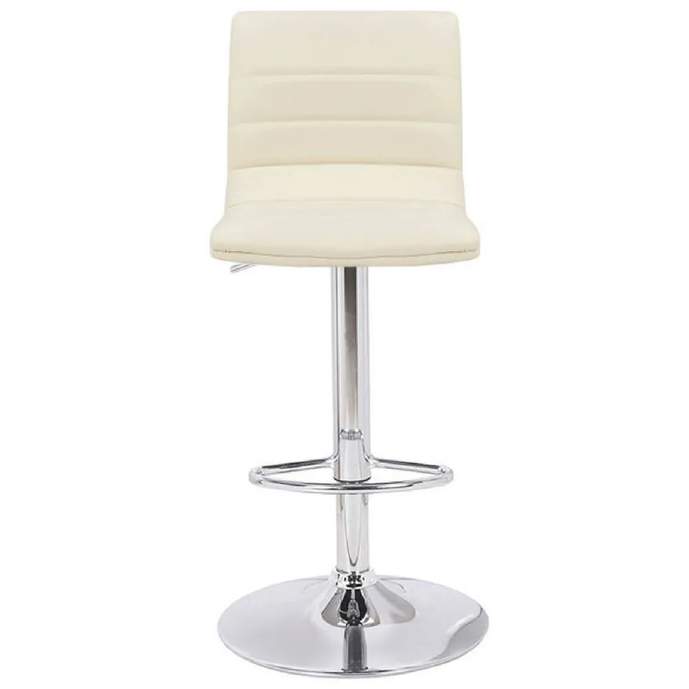 netfurniture amazon padded cream kitchen bar stool 4