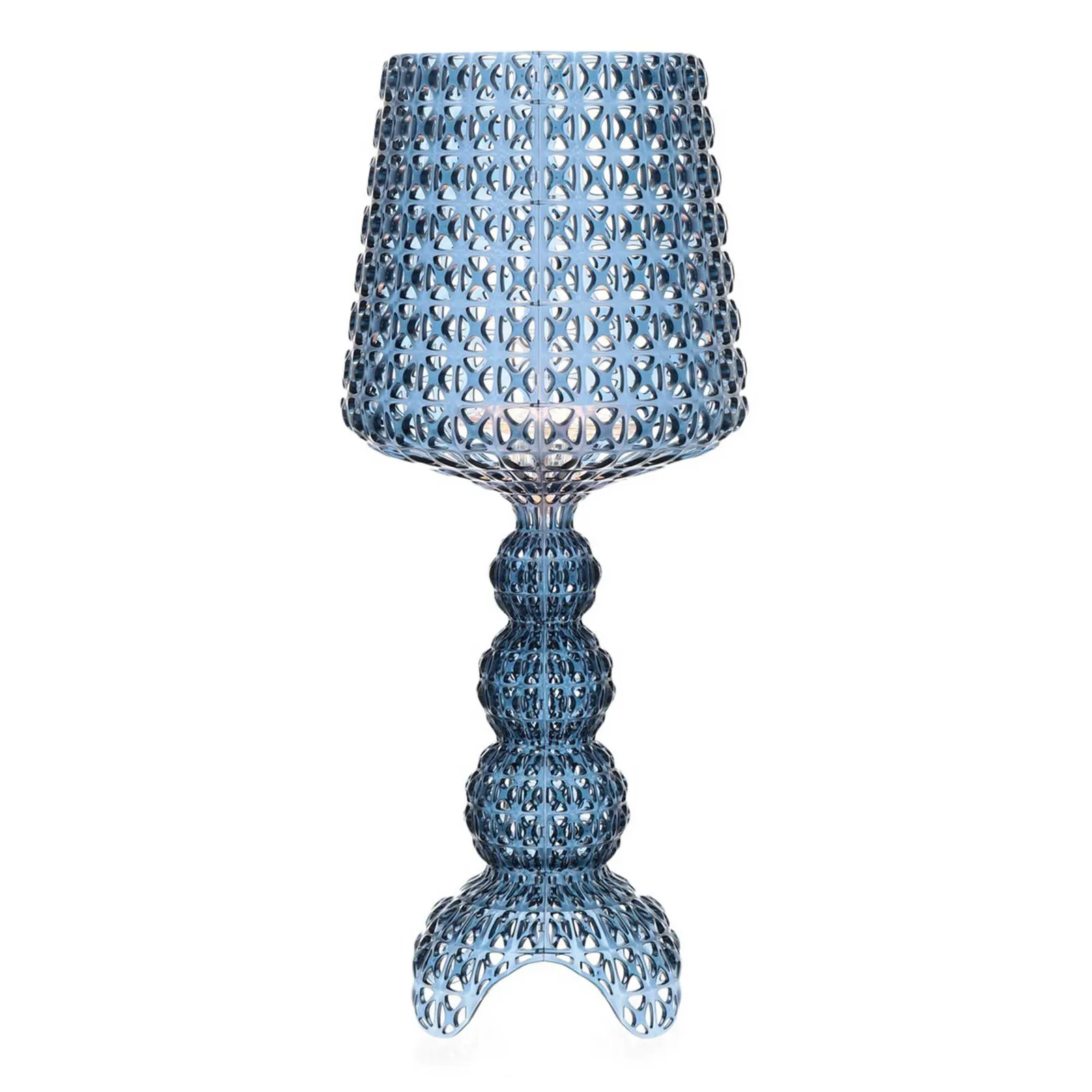 Kartell Mini Kabuki Table Lamp 30X70 Light Blue | Barker & Stonehouse