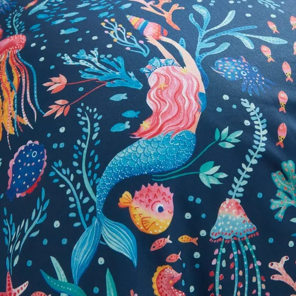 Mythical Mermaids Polycotton Duvet Cover & Pillowcase Set 5
