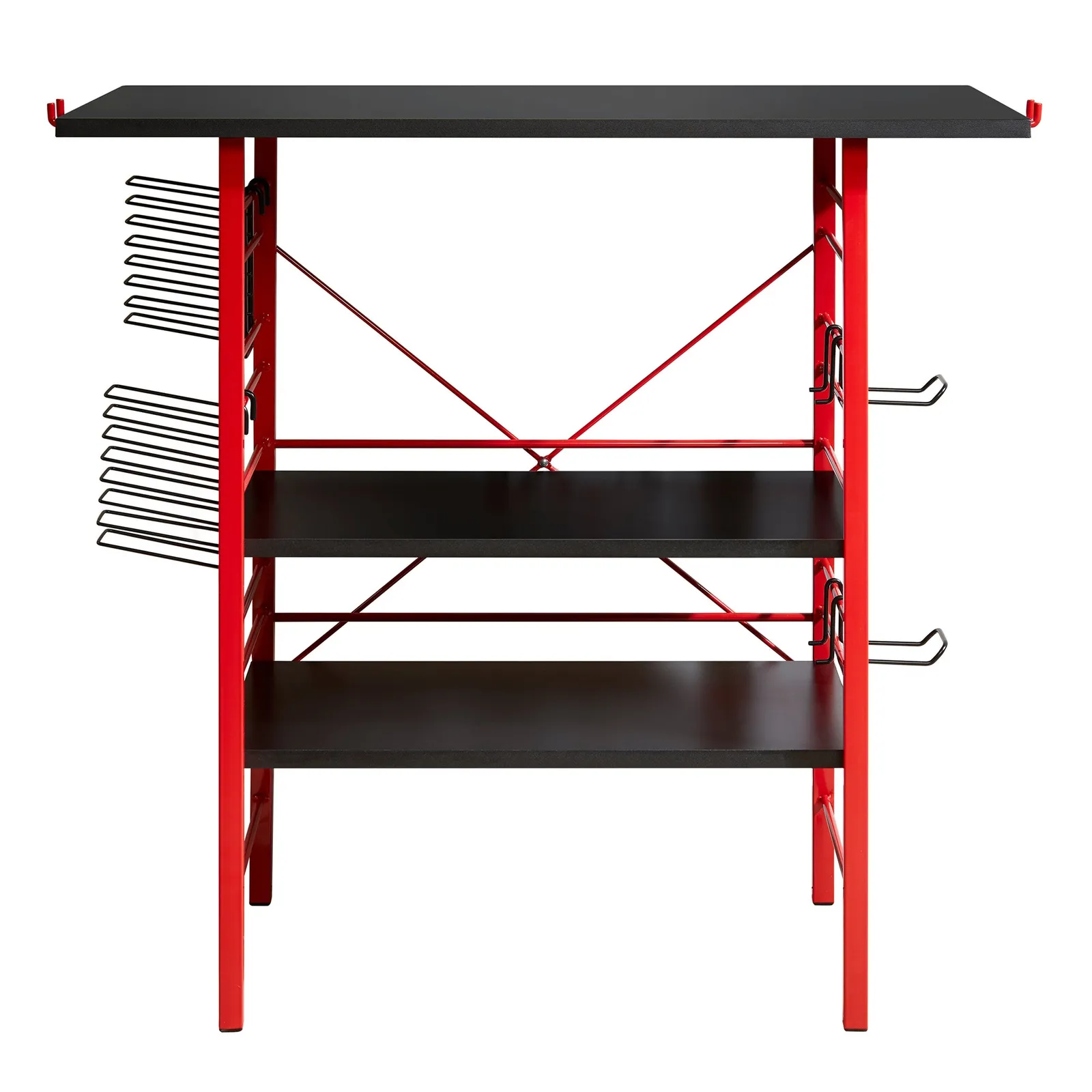 Virtuoso Gaming TV Stand Red/Black