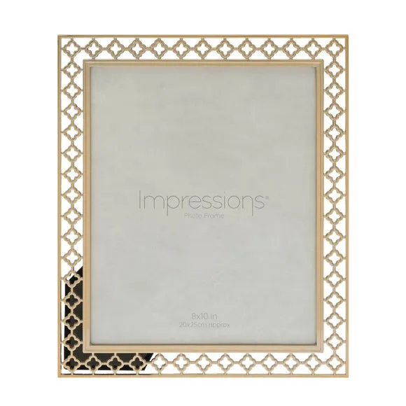 Impressions Lattice Cut Photo Frame 4