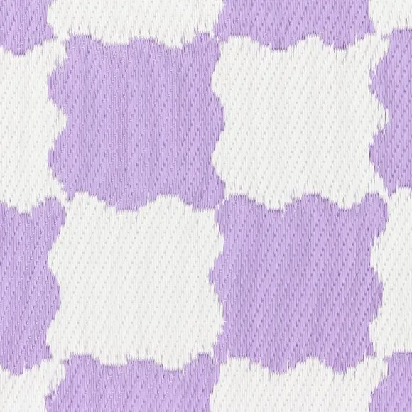 Furn. Checkerboard Indoor Outdoor Rug 2
