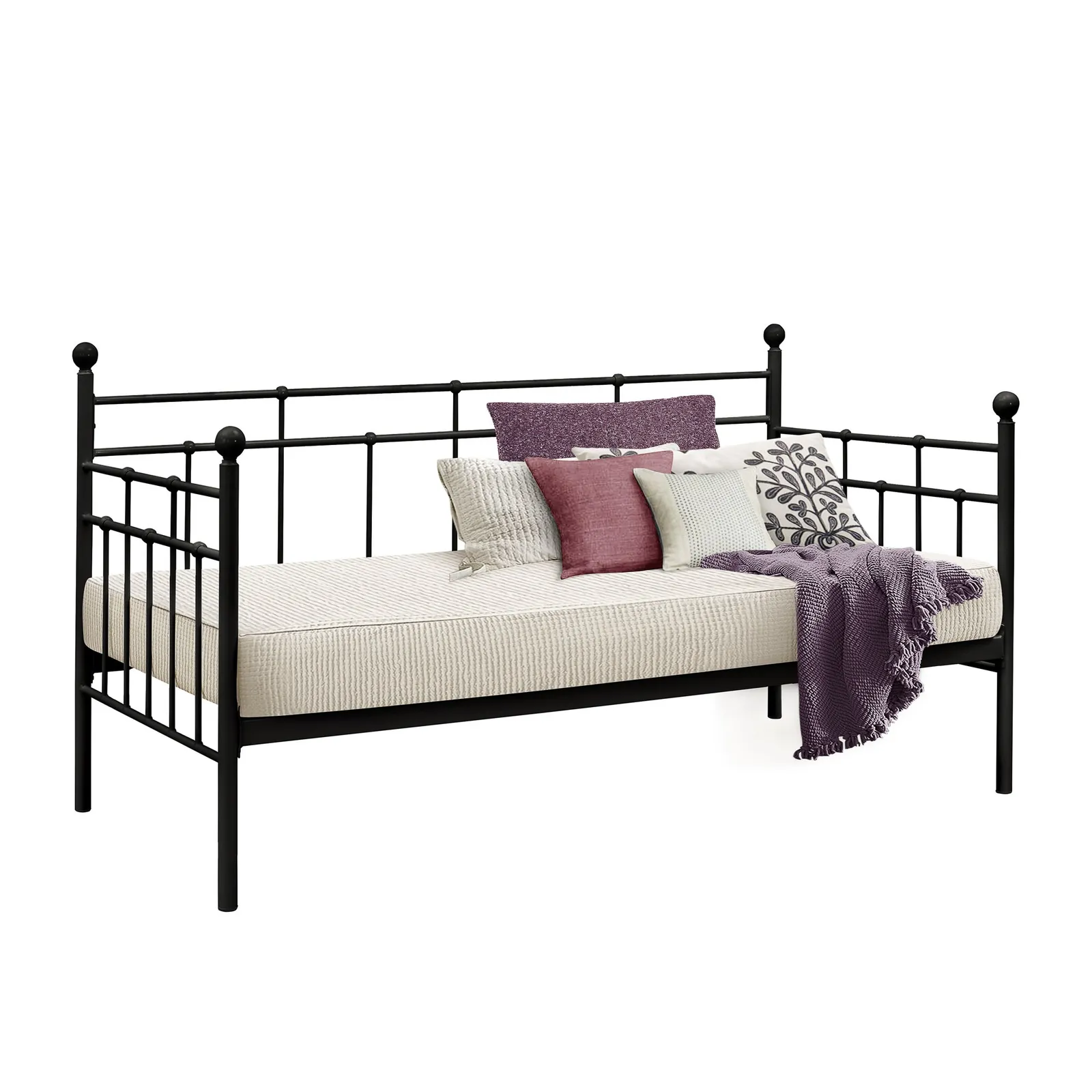 Lyon Black Day Bed Black
