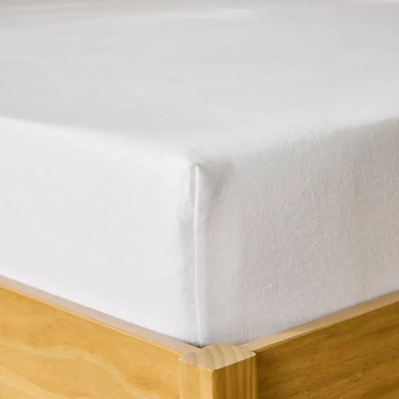 100% Organic Brushed Cotton Fitted Sheet 2