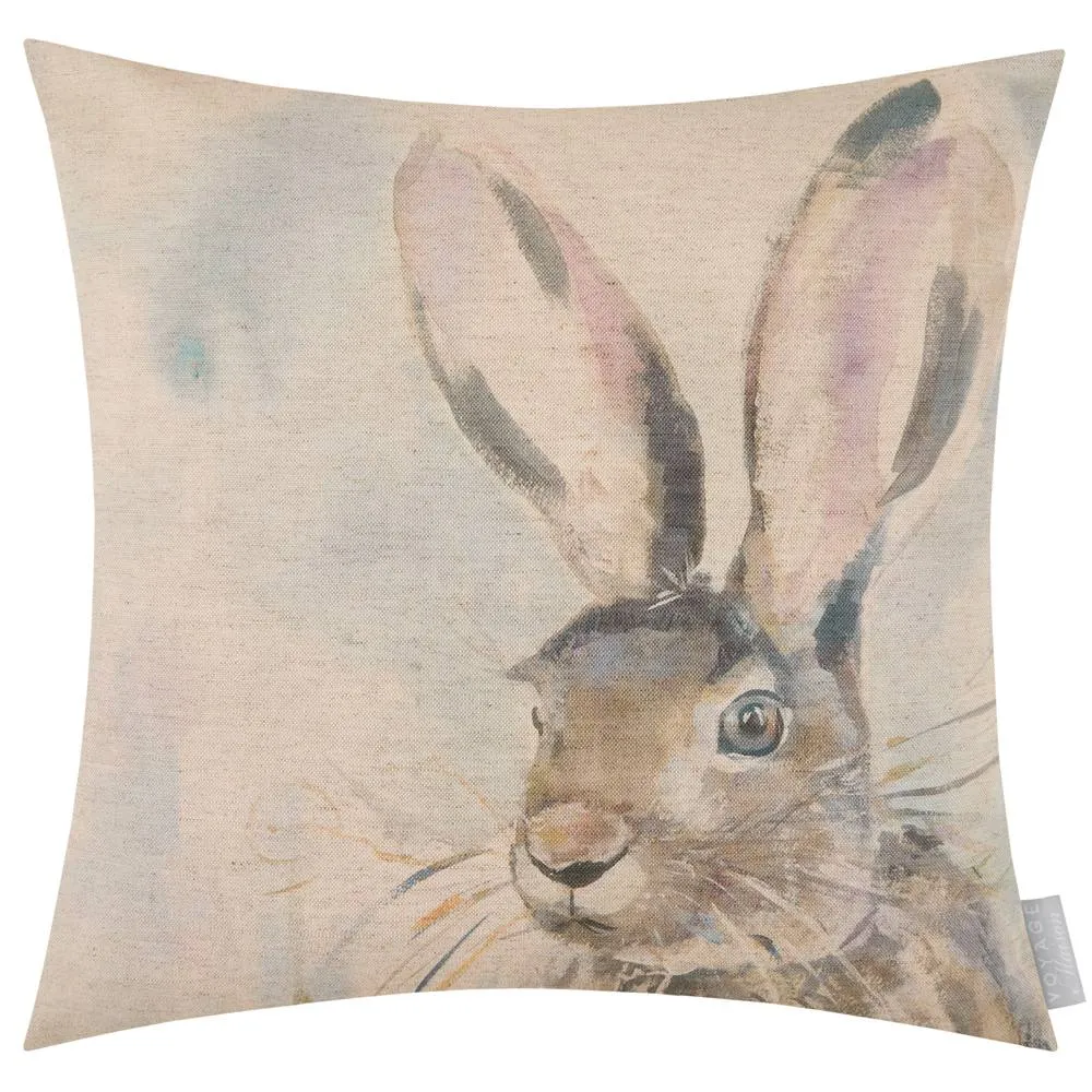 Voyage Maison Harriet Hare Printed Cushion 2