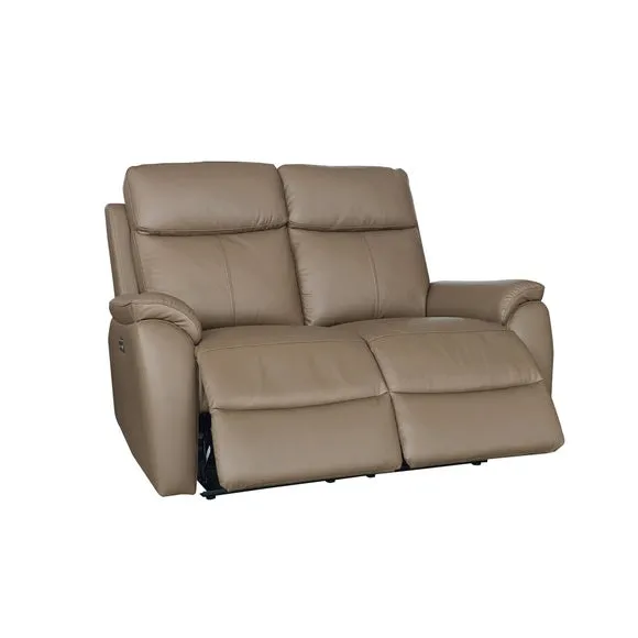 Aspire Kingsmere Leather Power Recliner 2 Seater Sofa 2