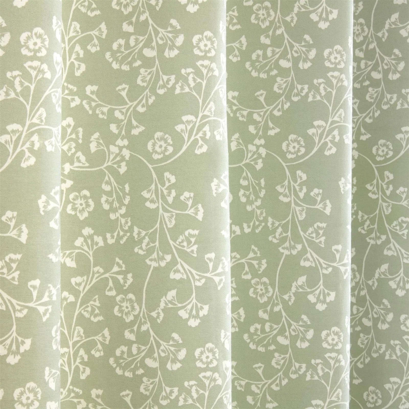 Sundour Sade Eyelet Curtains in Green 3