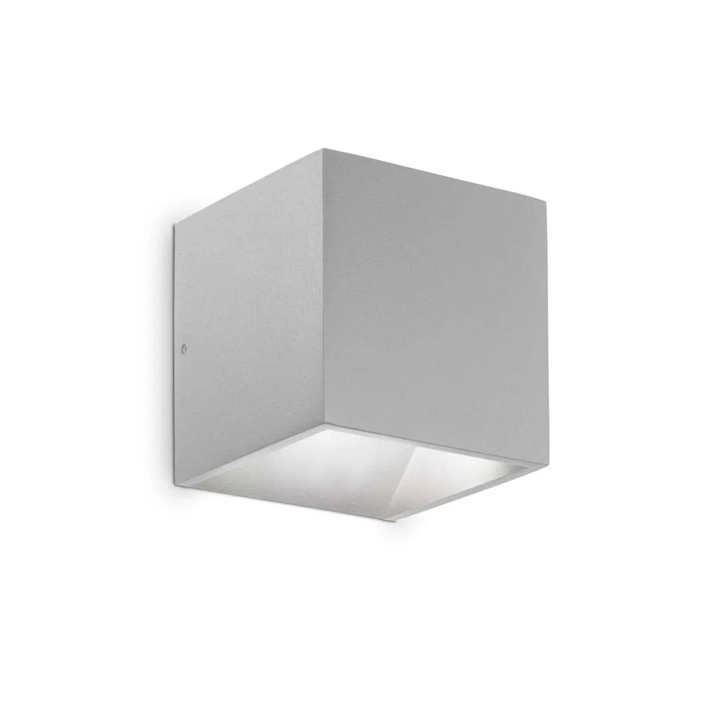 Netlighting Rubik Integrated LED Outdoor Up Down Wall Lamp Grey 730Lm 3000K IP54