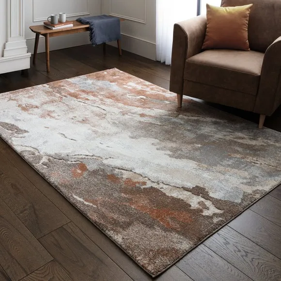 Asiatic Mirage Blue Terracotta Rug 1