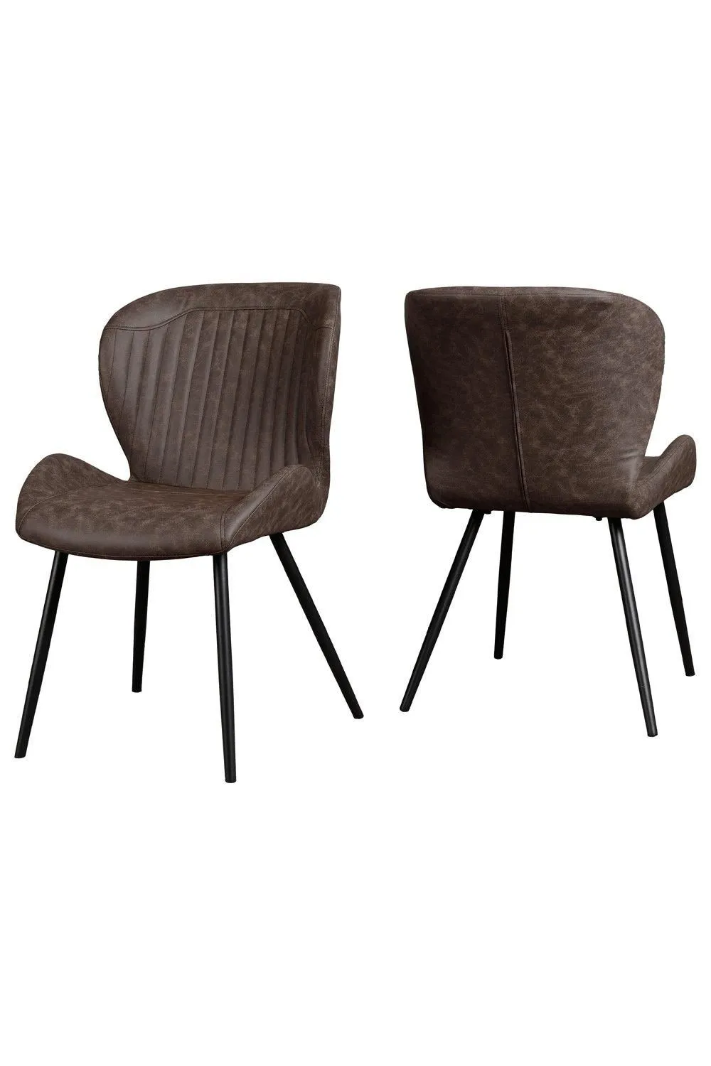 Seconique Treviso Dining Set with Quebec Chairs in Brown 4