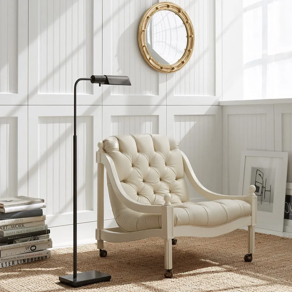 Visual Comfort Studio Adjustable Floor Lamp Polished Nickel 4