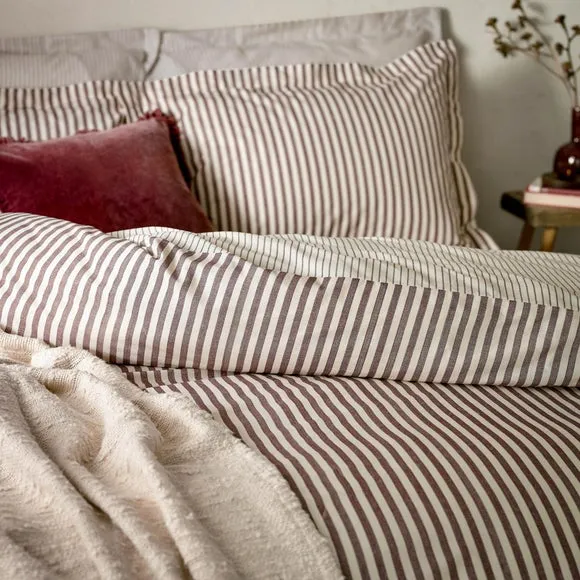 Yard Hebden Reversible 100% Cotton Duvet Cover & Pillowcase Set 2