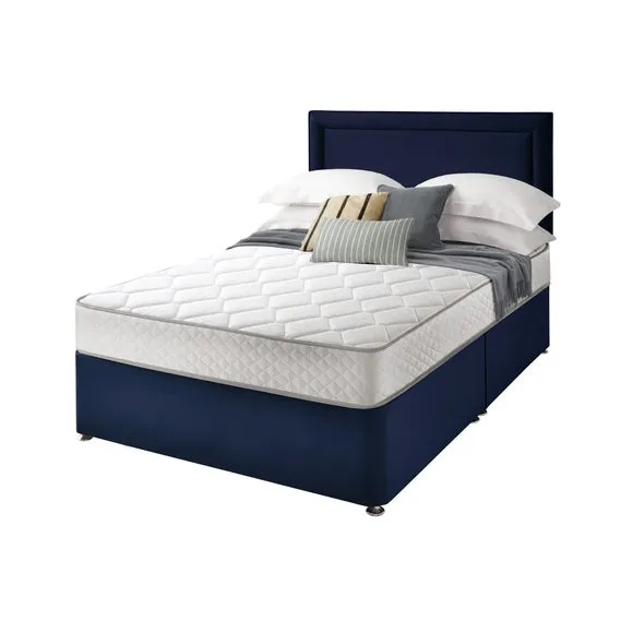 Silentnight Divan Set with Malvern Headboard and 800 Pocket Spring Memory Foam Mattress 6