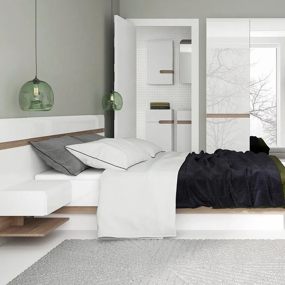 Furniture To Go Chelsea Bedroom Bedside Extension for Bed in White 4