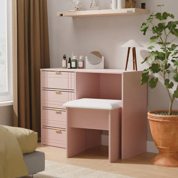 Darlton 4 Drawer Desk 1