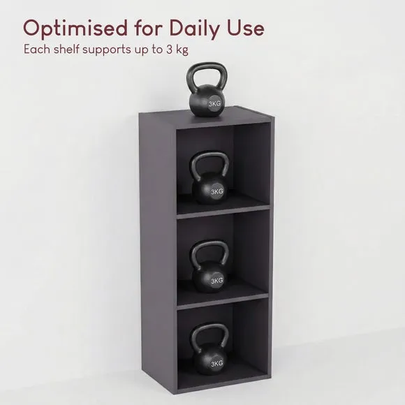 Oxford 3 Tier Cube Bookcase 6