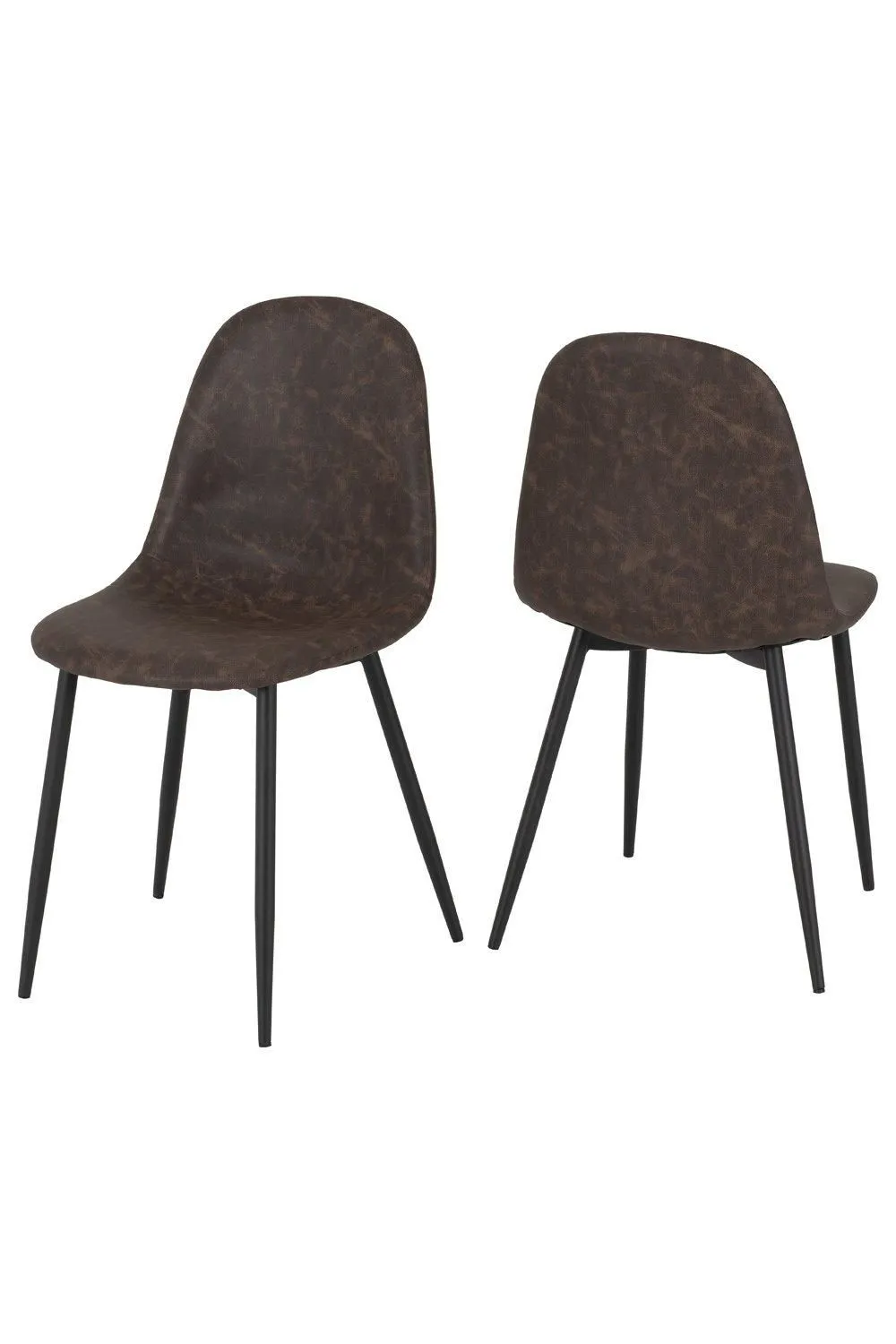 Seconique Athens Rectangular Dining Set in Brown 4