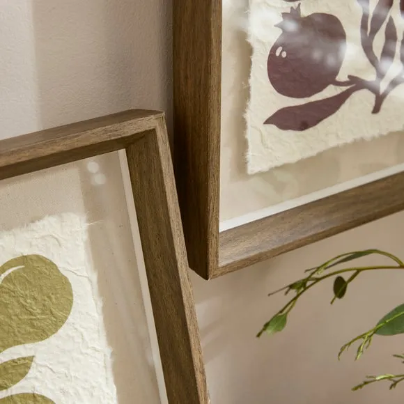 Set Of 2 Textured Fruit Framed Prints 2