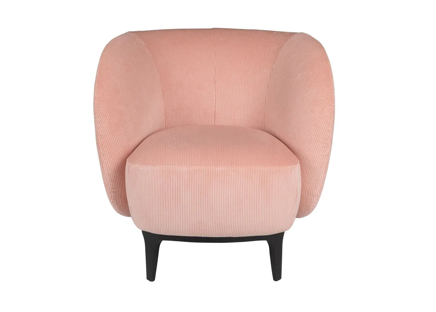 Ligne Roset Soufflot Armchair Corduroy Pink