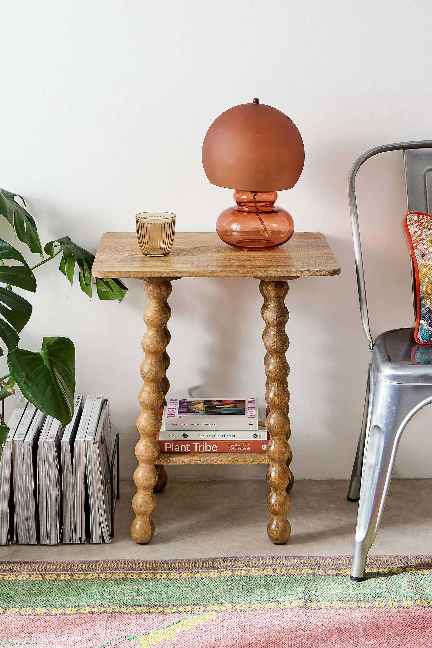 Willow Side Table - Brown
