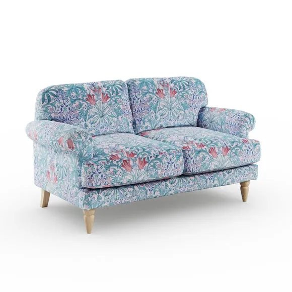Jolene William Morris Woodland Weeds Print Velvet 2 Seater Sofa 6