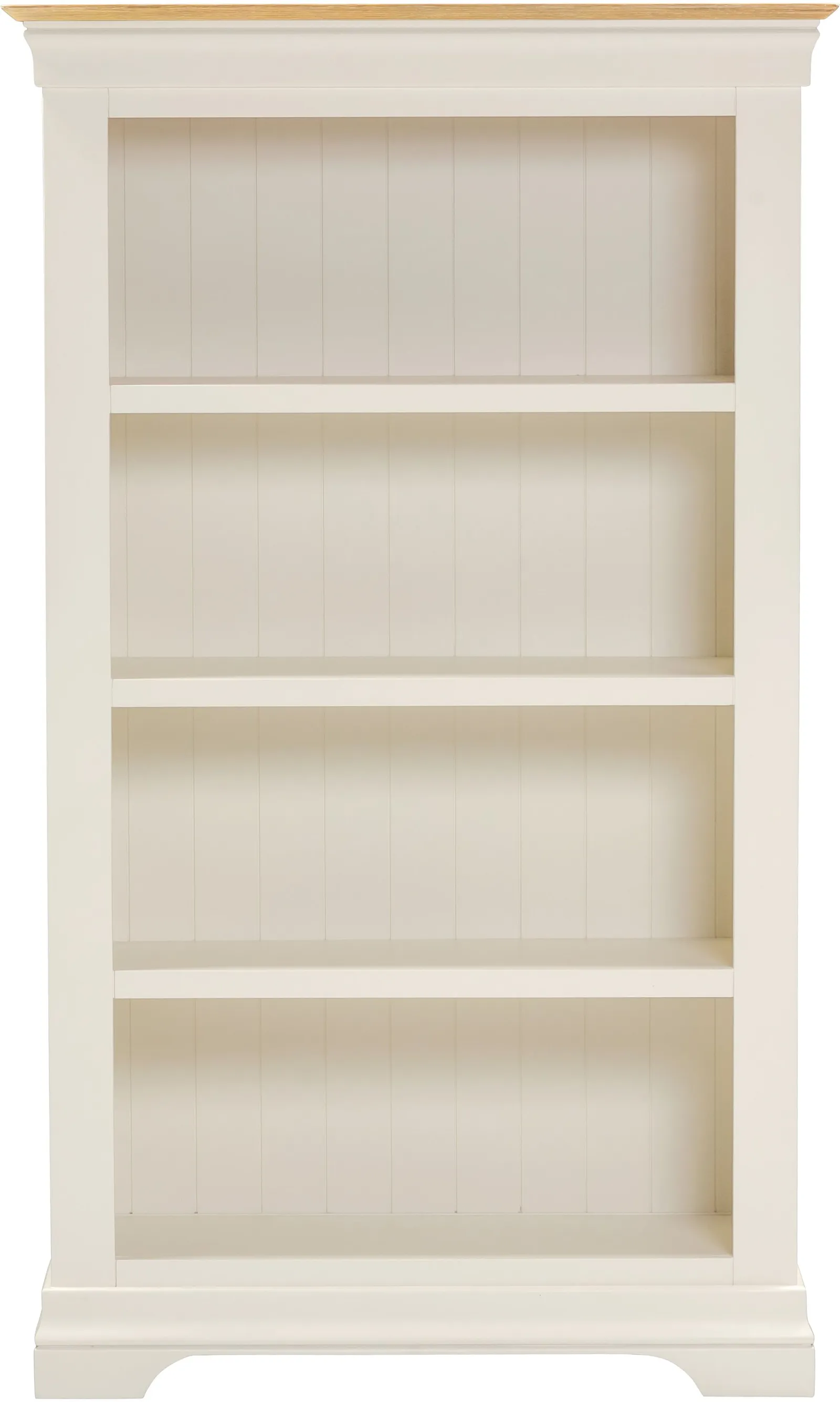 Seconique Bordeaux Bookcase (Fully Assembled) in Ivory 3