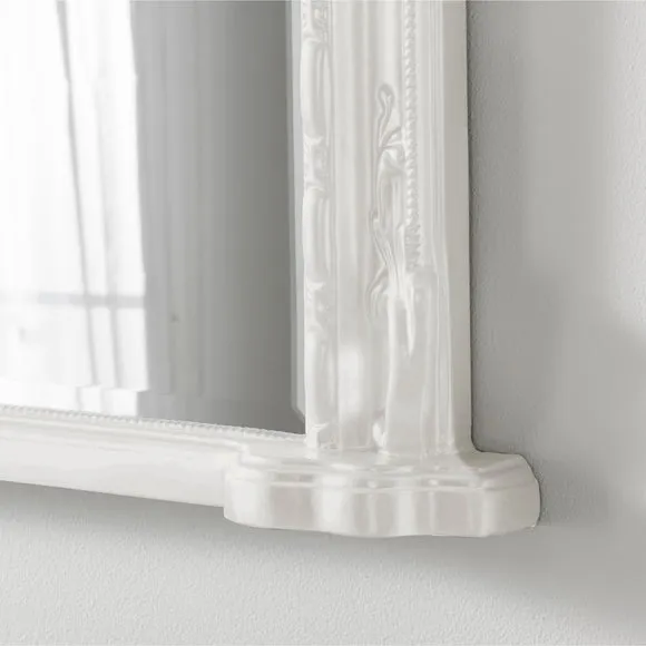 Yearn Victoria Arched Bevelled Overmantel Wall Mirror 4