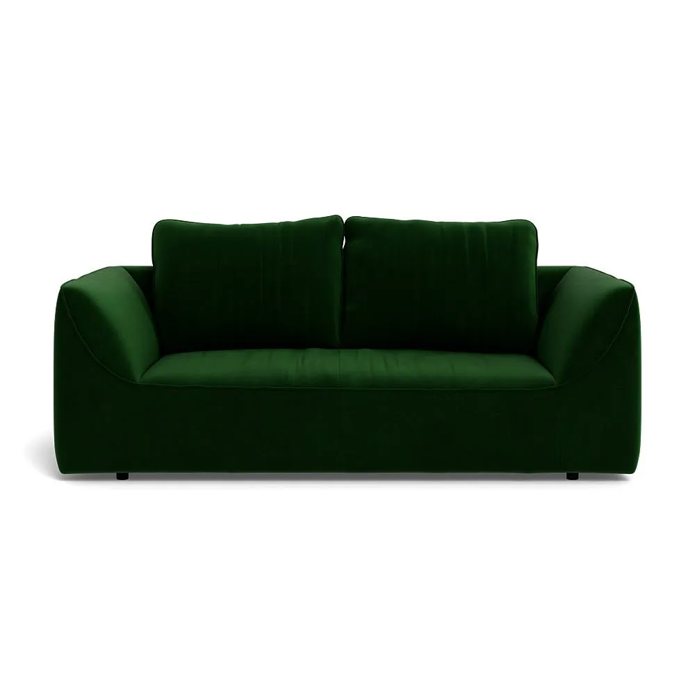 Heal's Morven 2 Seater Sofa Smart Velvet Forest 1