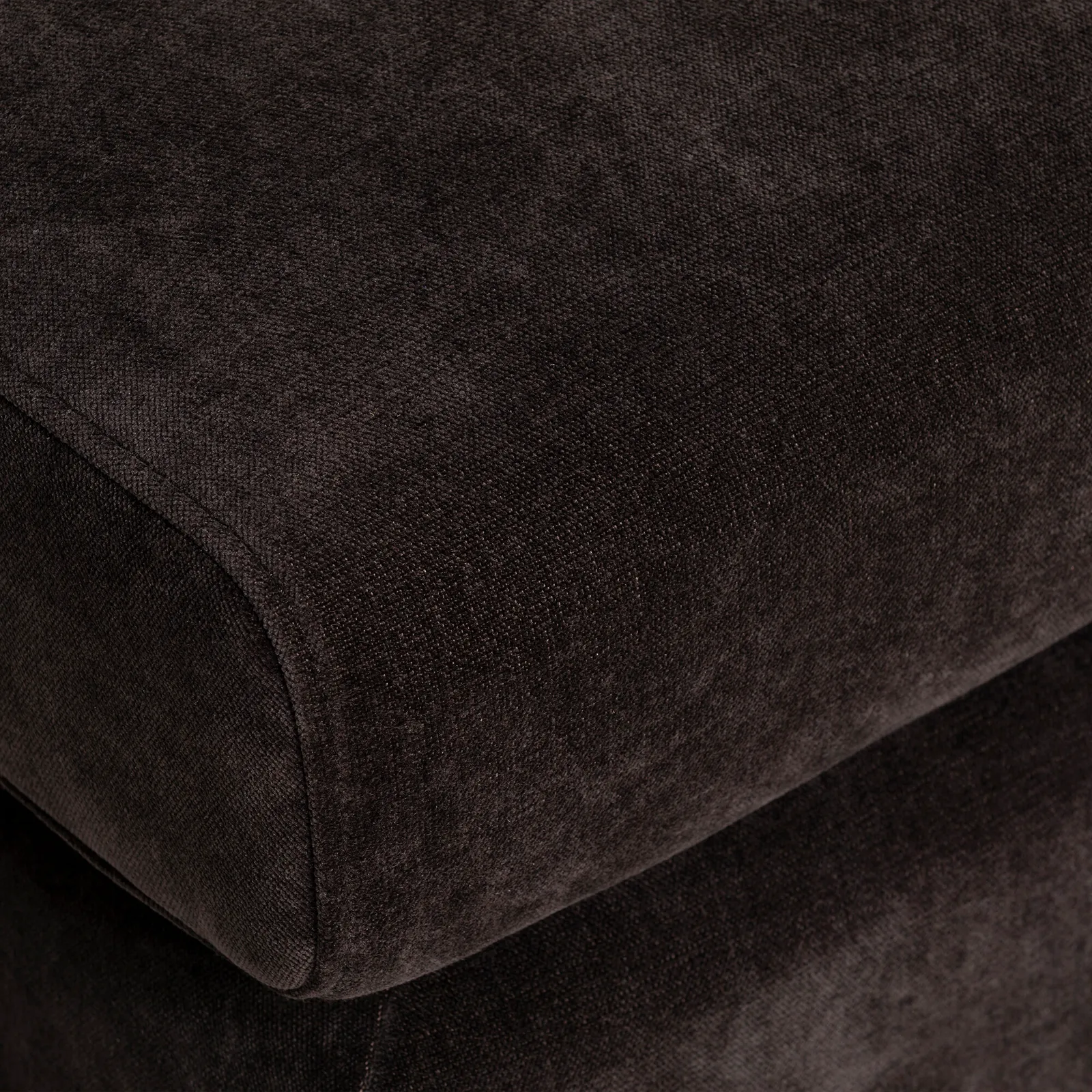 Montgomery Footstool, Brown Fabric | Barker & Stonehouse 6