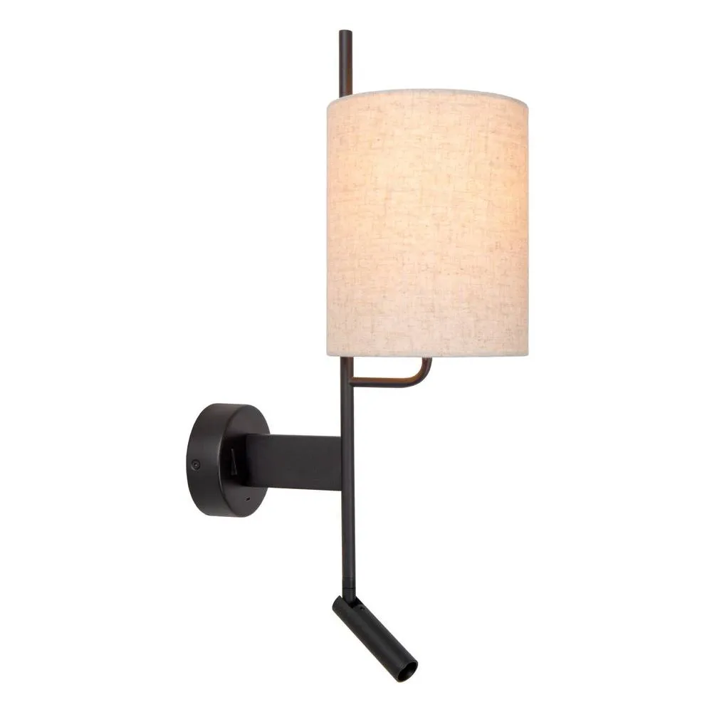 Netlighting Magic Wall light 1xE27 With USB charging point Black 5