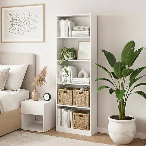 Cambridge 5 Tier Extra Large Bookcase 3