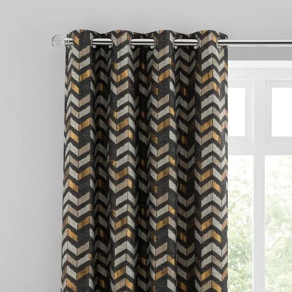 Zena Eyelet Curtains 1