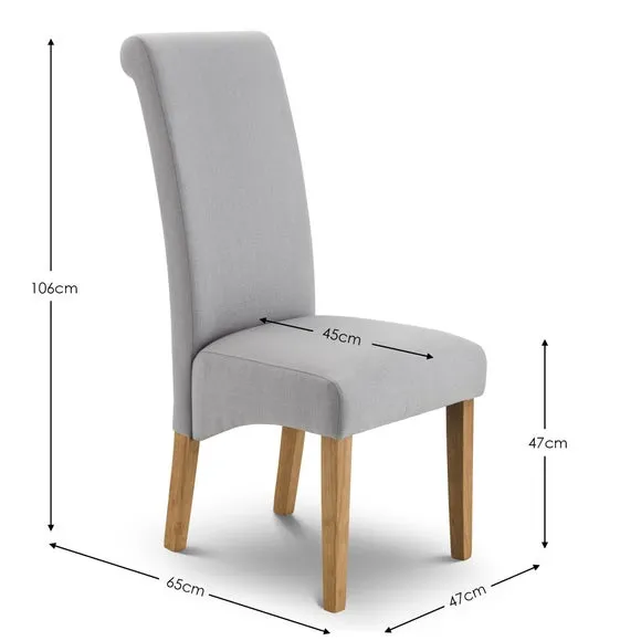 Astoria 6 Seater Dining Table and 6 Rio Chairs 4