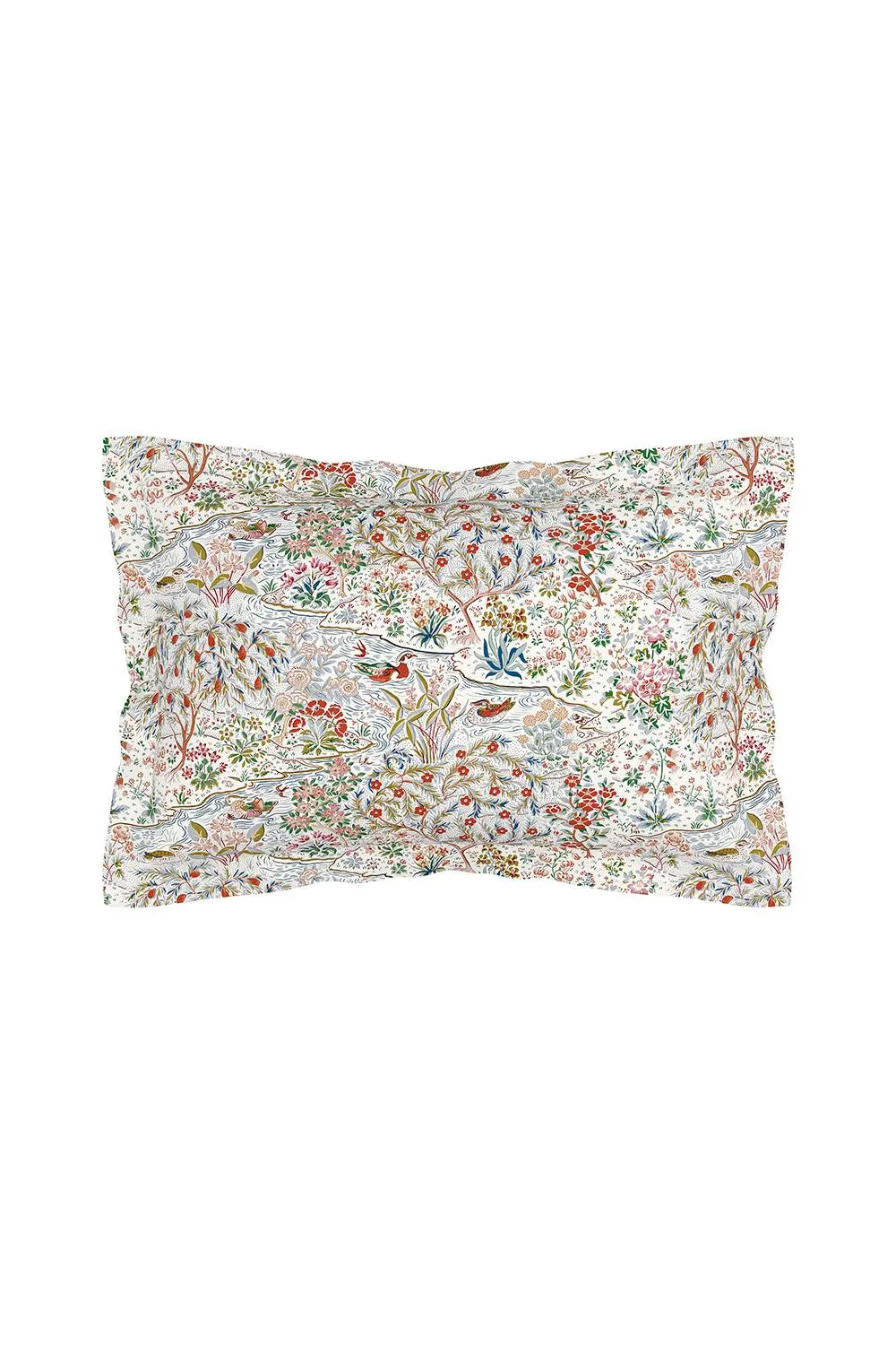 Sanderson 'Moat Birds' Cotton Duvet Cover Set 3