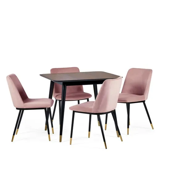 Findlay 4 Seater Square Dining Table, Beech Wood 4