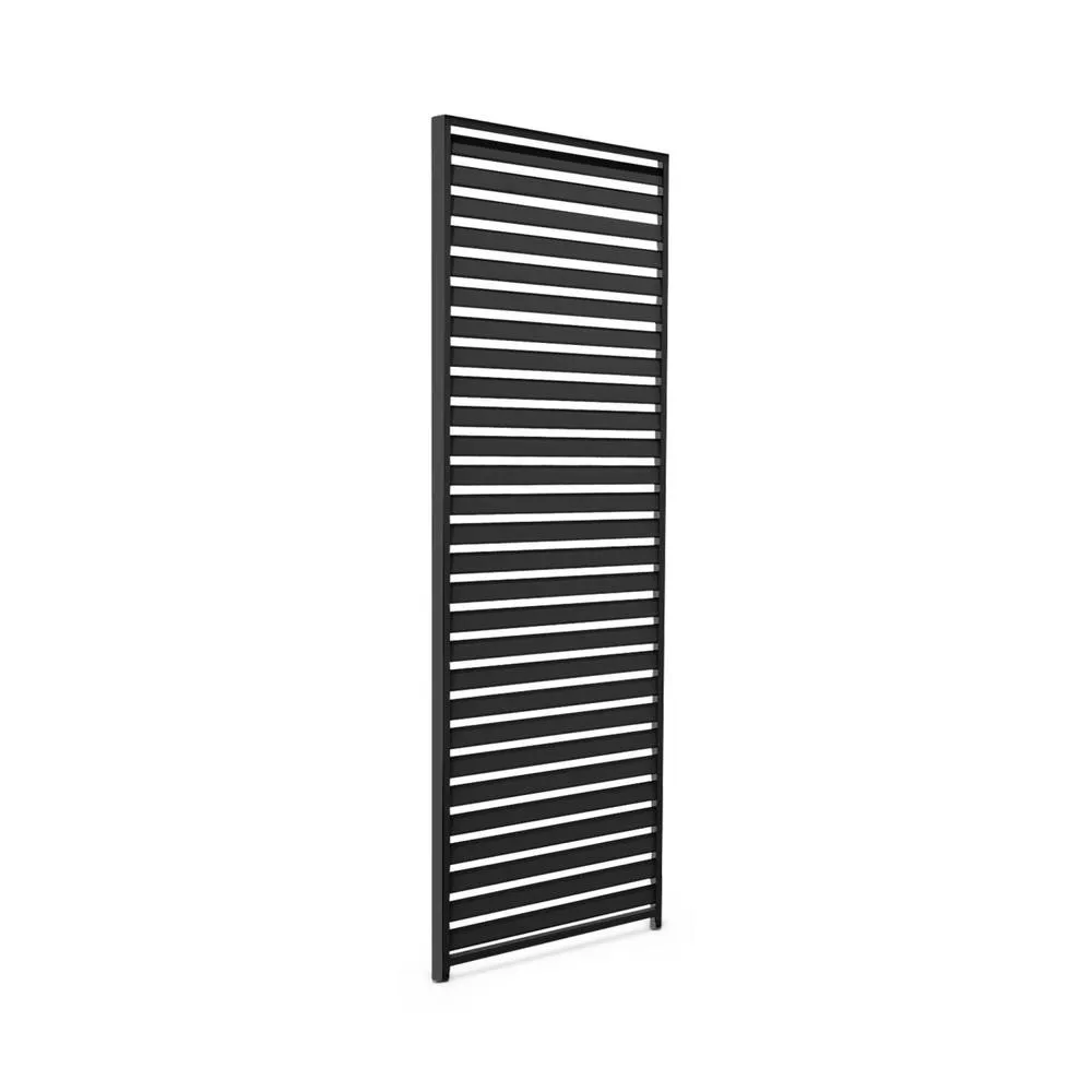 sweeek Set of 3 louvers 130cm for bioclimatic pergola Triomphe 3x4m in Dark Grey 5
