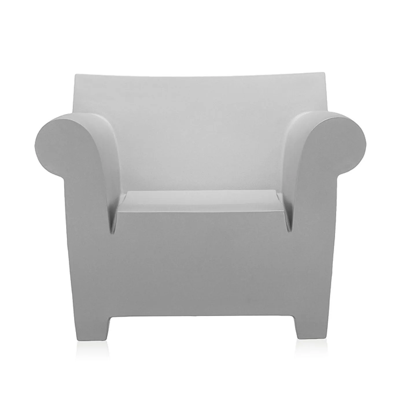 Kartell Bubble Club Armchair Light Grey 1
