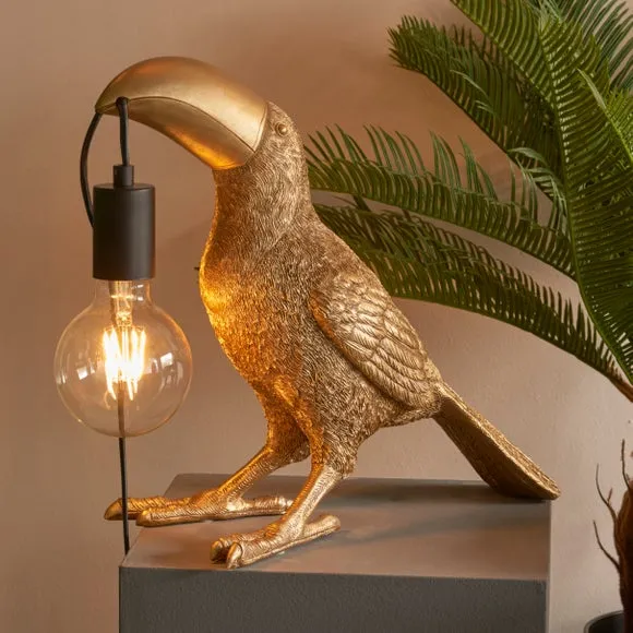Vogue Boho Toucan Table Lamp 2