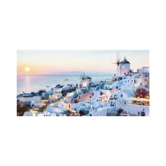 The Art Group Santorini Canvas 2