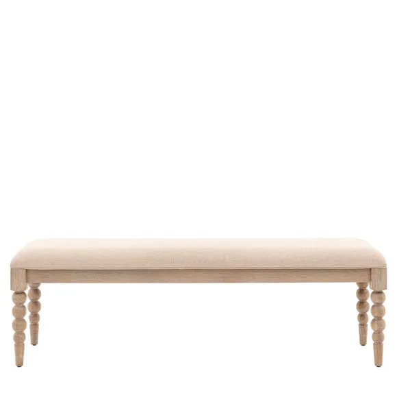 Cedar and Sage Boden 2 Seater Dining Bench 4