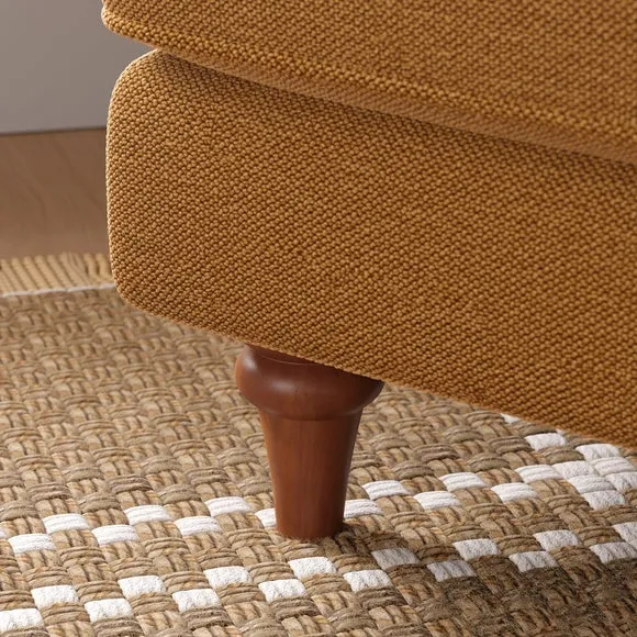 Beatrice II Soft Tonal Chenille Snuggle Chair 4