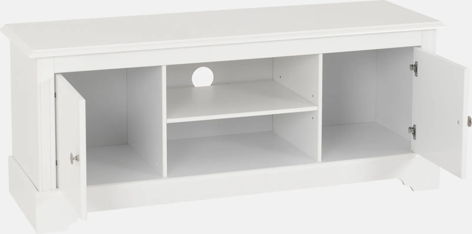 Seconique Stratford 2 Door TV Unit in White 3