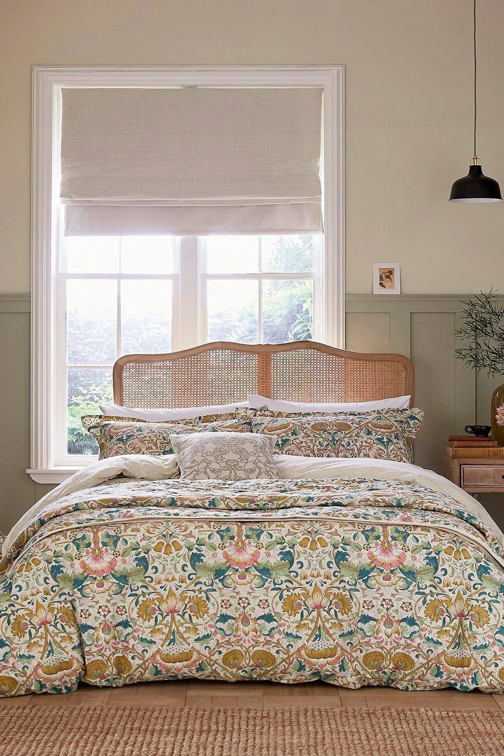 Morris & Co 'Lodden' Cotton Duvet Cover Set