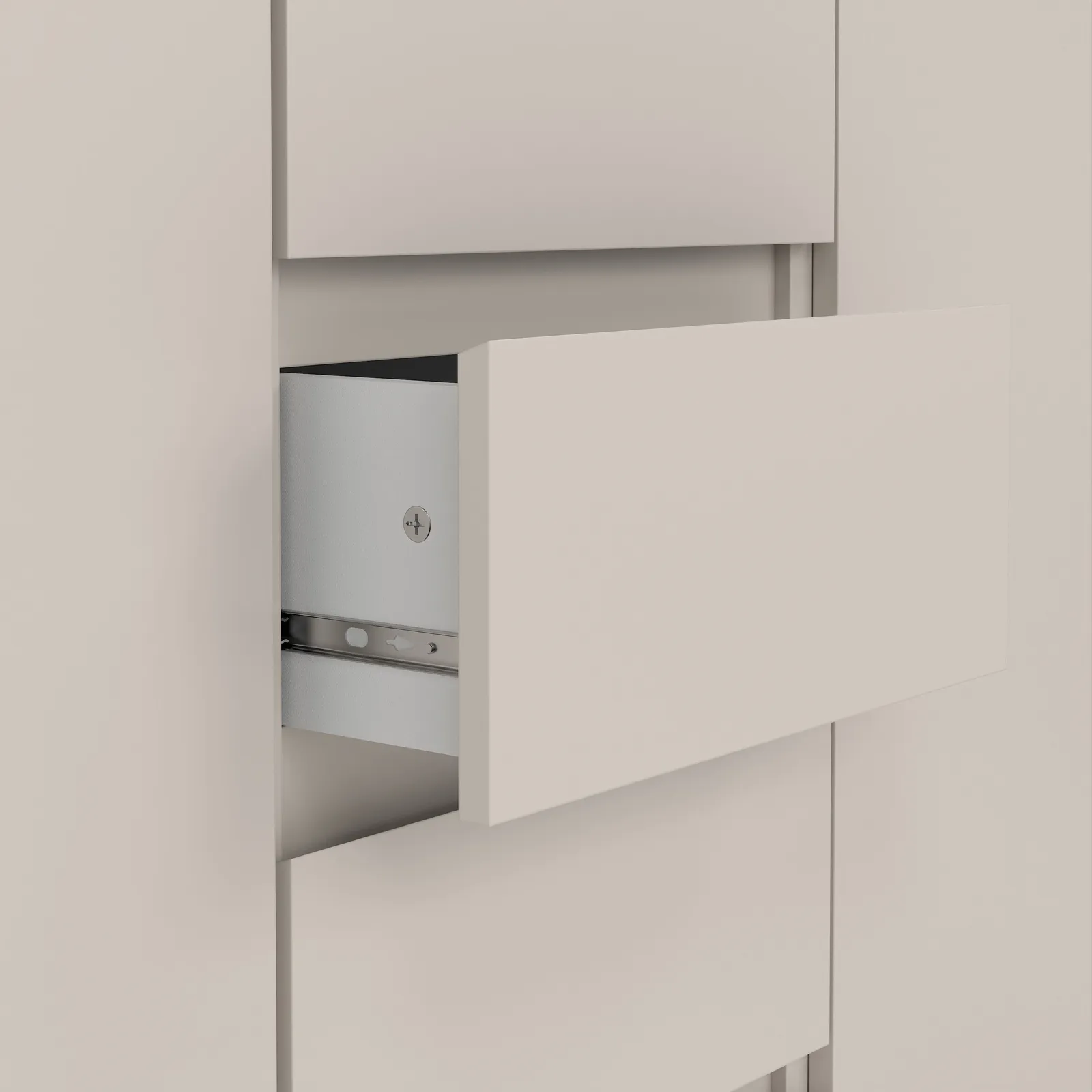 Furniture To Go Naia Sideboard 4 Drawers 2 Doors in Beige 6