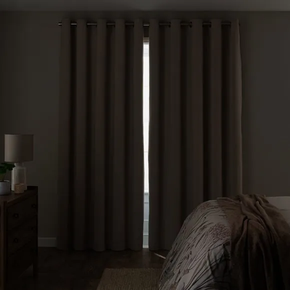 Calista Eyelet Curtains (Blackout Available) 5